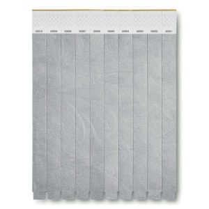 TYVEK Wristband Supplier Grey