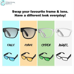 Smart MP3 Earphone Sunglasses Wireless Headphone Glasses Promotional Gifts Dubai Al Hadiya Advertising3 5