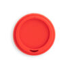 Tumbler lid in red