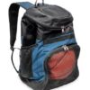 Sports bag with ball and shoe compartment