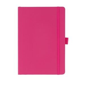 Pink A5 pu notebook
