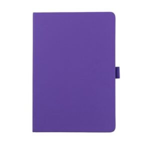 Purple A5 pu notebook