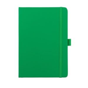 Green A5 PU notebook