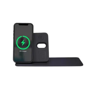 AVRON Giftology 3 In 1 Magnetic Wireless Charger Desk Tray Black 3
