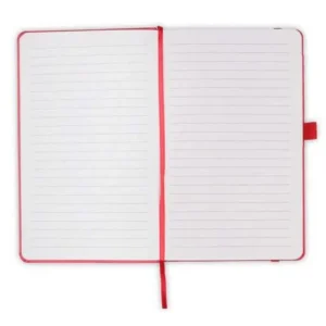 BARON Santhome Expanded A5 Hard Cover Notebook Red