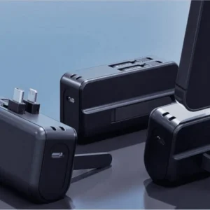 Calida 4500 MAh Mini Powerbank With Inbuilt Cable And Phone Stand 3