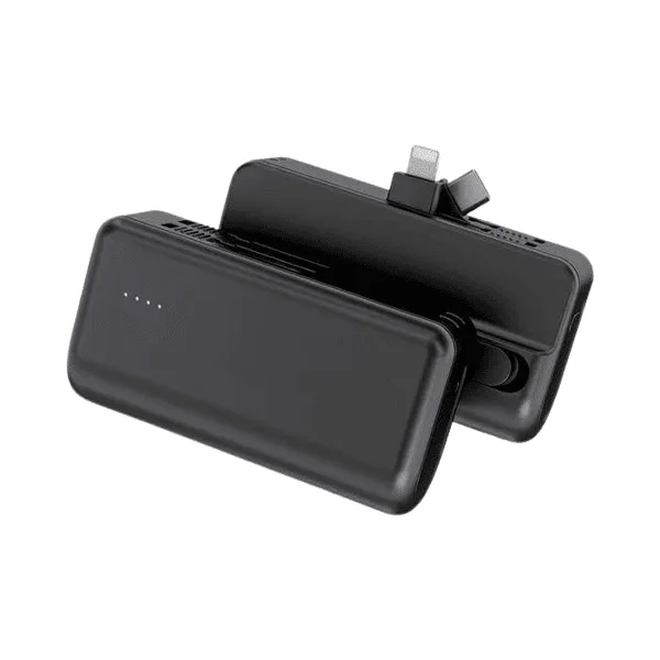 Calida 4500 mAh Mini Powerbank with Inbuilt Cable and Phone Stand-4