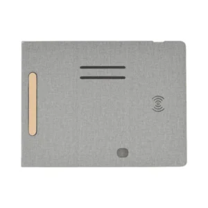 Fuldoro Recycled PU 15W Wireless Mousepad Desk Organizer 5