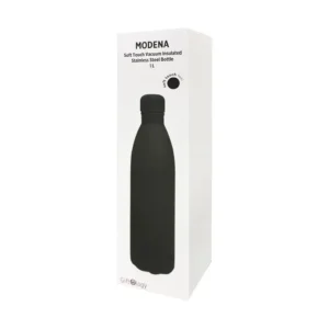 MODENA Giftology Soft Touch Lnsulated Water Bottle 1L Black