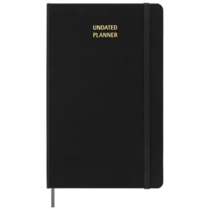 Moleskine Undated 12 Month Weekly Planner Hard Cover Large