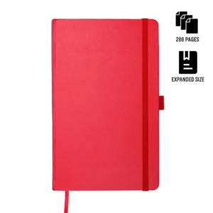 [NBSN 5324] BARON - Santhome Expanded A5 Hard Cover Notebook - Red