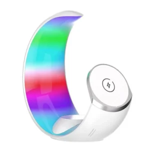 NEXO Giftoloy 3 In 1 Wireless Charger With Night Light White 3
