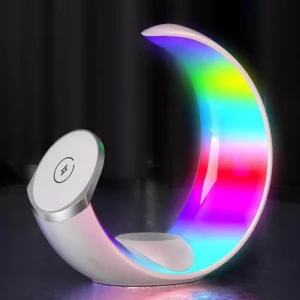NEXO Giftoloy 3 In 1 Wireless Charger With Night Light White