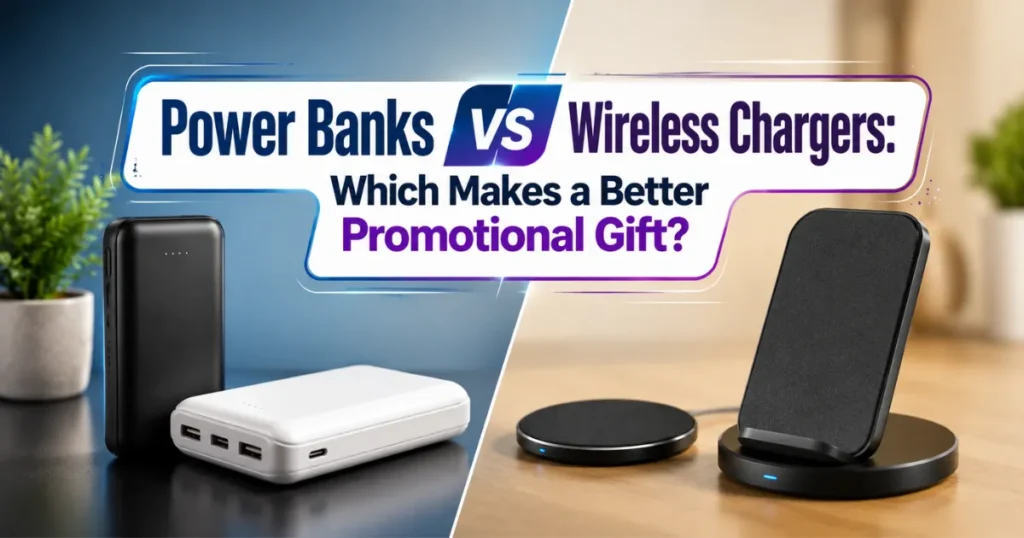 Power Banks Vs Wireless Chargers Which Makes A Better Promotional Gift