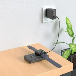 SOLANO @memorii 10000mAh Mag Wireless Powerbank With Inbuilt Cables 1