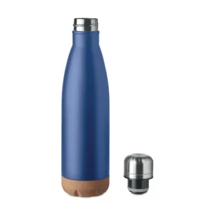 Stainless Steel Vacuum Bottle With Natural Cork