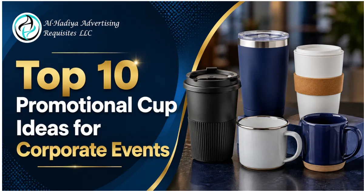 Top 10 Promotional Cup Ideas for Corporate Events