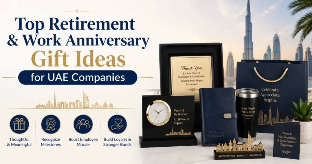 Top Retirement & Work Anniversary Gift Ideas for UAE Companies