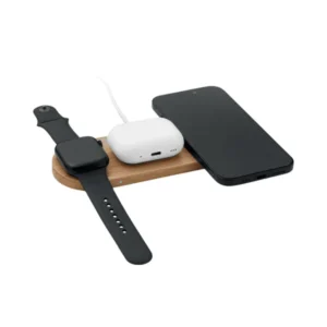 oaken bamboo wireless phone charger