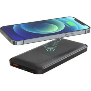 ALBECK Recycled Leather 10000mAh PD Powerbank Black Black