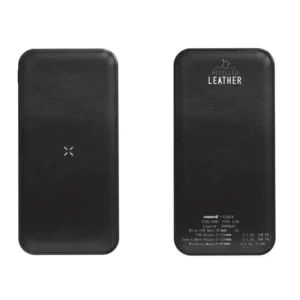 ALBECK Recycled Leather 10000mAh PD Powerbank Black Black