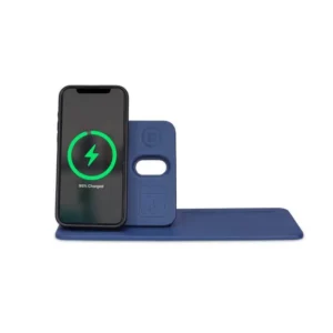 AVRON Giftology 3 In 1 Magnetic Wireless Charger Desk Tray Navy
