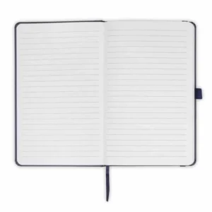 BARON Santhome Expanded A5 Hard Cover Notebook Navy Blue