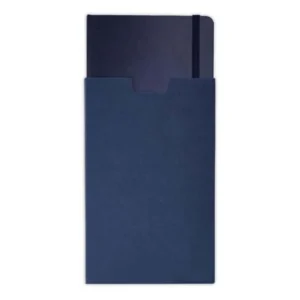 BARON Santhome Expanded A5 Hard Cover Notebook Navy Blue