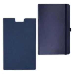 BARON Santhome Expanded A5 Hard Cover Notebook Navy Blue