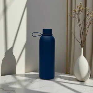 CADIZ Giftology Double Wall Stainless Steel Bottle 500ml Navy Blue