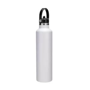 CERVO Hans Larsen 1L Double Wall Stainless Steel Vacuum Bottle White