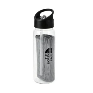 Giftology DEVON Cooling Towel In Plastic Bottle 800 Ml Black