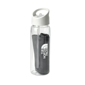 Giftology DEVON Plastic Bottle With Cooling Towel 800 Ml White