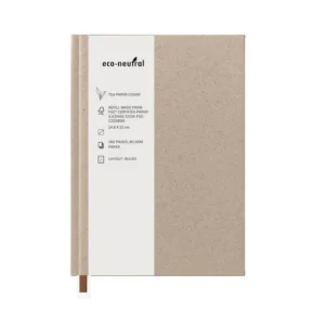 KEILA Eco Neutral TEA Cover A5 Notebook