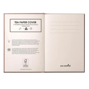KEILA Eco Neutral TEA Cover A5 Notebook