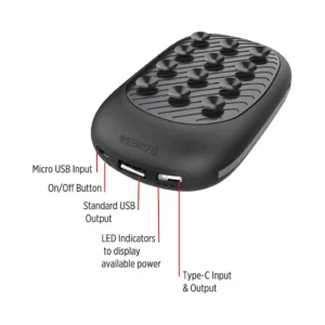 KOVIN @memorii 10000mAh Suction Power Bank With Light Up Logo