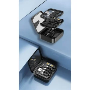 ROMONT Giftology 6 In 1 Mag Wireless Charger Multicable Cleaning Kit