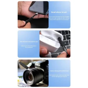 ROMONT Giftology 6 In 1 Mag Wireless Charger Multicable Cleaning Kit