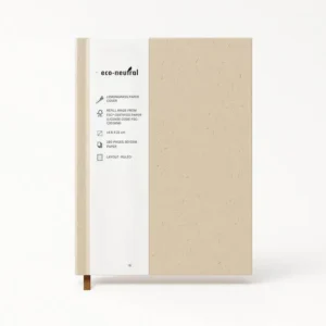 SALA Eco Neutral Lemongrass Cover A5 Notebook