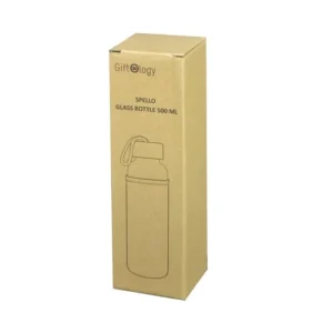 SPELLO Promotional Glass Bottle With Jute Sleeve 500ml