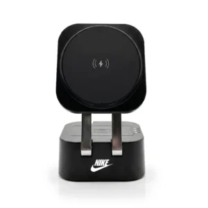TRIODE @memorii 4 In 1 Foldable Wireless Fast Charging Station With Retractable 80cm Type C Cable Type