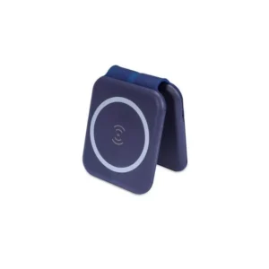 TURIN @memorii Foldable Wireless Charger And Multicable Set Navy Blue