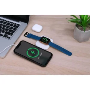 TURIN @memorii Foldable Wireless Charger And Multicable Set White