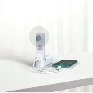 ZEPHYR @memorii 4 In 1 Fan Powerbank Safety Alarm Torch White